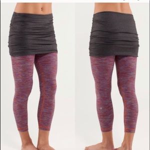 Lululemon skort crop pants 10